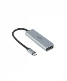 Alternative view of DICOTA USB-C 5-in-1 Video Hub 4K PD 100W