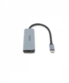 DICOTA USB-C 5-in-1 Video Hub 4K PD 100W