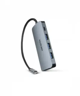 DICOTA USB-C 8-in-1 Multi Hub 4K PD 100W