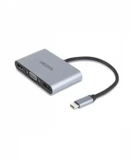 DICOTA USB-C Portable 5-in-1 Dock 4K HDMI/DP PD 100W