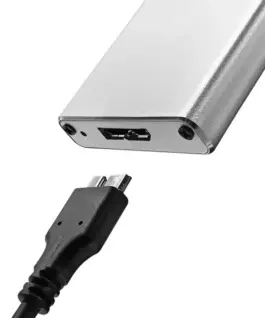 Qoltec Enclosure M.2 SSD drive SATA