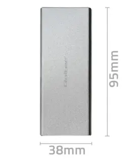 Qoltec Enclosure M.2 SSD drive SATA