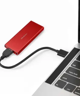 Alternative view of Qoltec Enclosure M.2 SSD drive SATA,NGFF,USB3.0,2TB