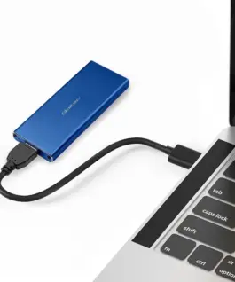 Alternative view of Qoltec Enclosure M.2 SSD drive SATA,NGFF,USB3.0,2TB