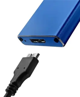 Qoltec Enclosure M.2 SSD drive SATA