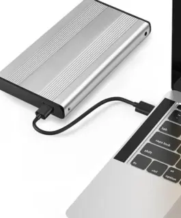 Alternative view of Qoltec Hard drive case HDD SSD 2.5inch SATA3,USB3.0