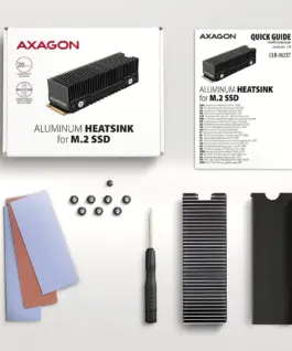 AXAGON CLR-M2XT passive ALU heatsink M.2 20mm heigh