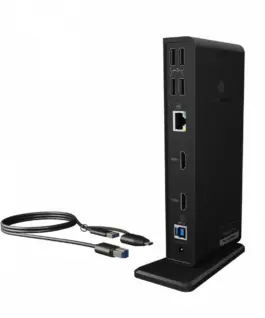 IcyBox ICY BOX IB-DK2251AC Лаптоп docking statio