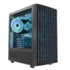 MODECOM кутия за компютър Breeze ARGB FLOW Midi черен