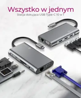 IcyBox ICY BOX IB-DK4040-CPD Docking station Type-C
