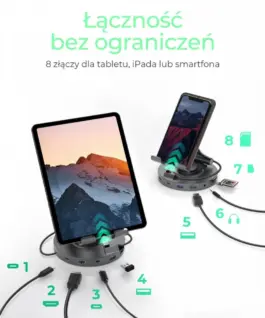 IcyBox ICY BOX IB-TH100-DK docking station
