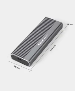 Qoltec Enclosure for SSD M.2 drive