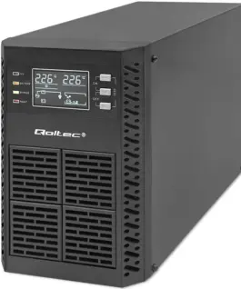 Qoltec UPS 1kVA 1000W PF1.0 LCDEPOUSBOn line