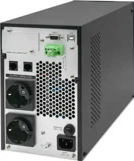 Alternative view of Qoltec UPS 1kVA, 1000W, PF1.0 LCD,EPO,USB,On line