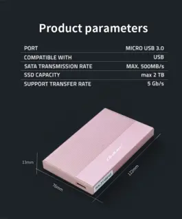 Qoltec Enclosure for SSD HDD 2.5drive