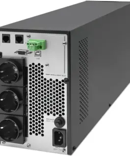 Alternative view of Qoltec UPS 2kVA, 2000W, PF 1.0 LCD, EPO, USB, On line