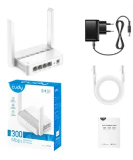 Cudy WR300 router WiFi N300 4xLAN 1xWAN