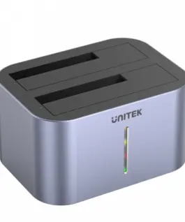 Unitek Dual-Bay SATA Reader 25 /35 ;CLONE ;5 Gbps