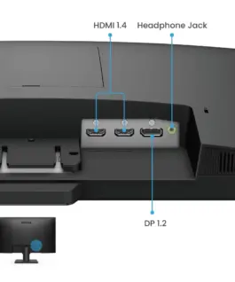 Alternative view of Benq Monitor 23.8 inches GW2490 LED 5ms/IPS/100Hz/HDMI/черен