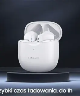 USAMS Bluetooth слушалки TW S 5.0 IA Series черен