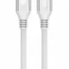 TB кабел USB C - USB C 1m 240W бял