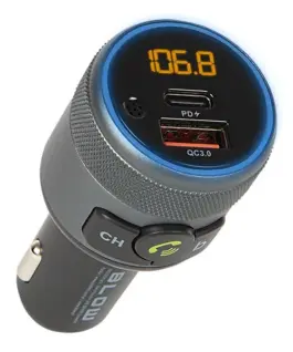 BLOW Transmiter FM Bluetooth5.1 + QC3.0 + PD 24W