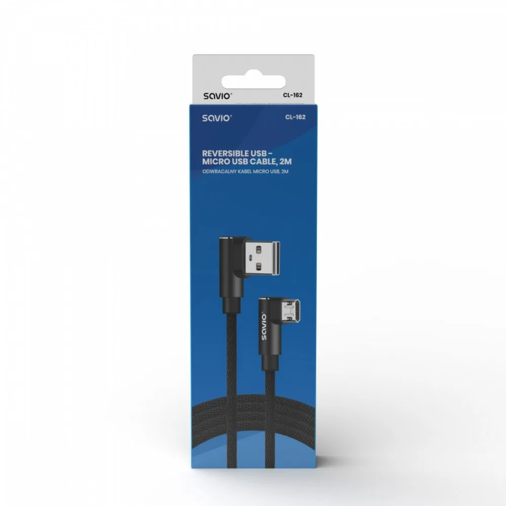 Savio кабел Micro USB CL-162 - Image 2