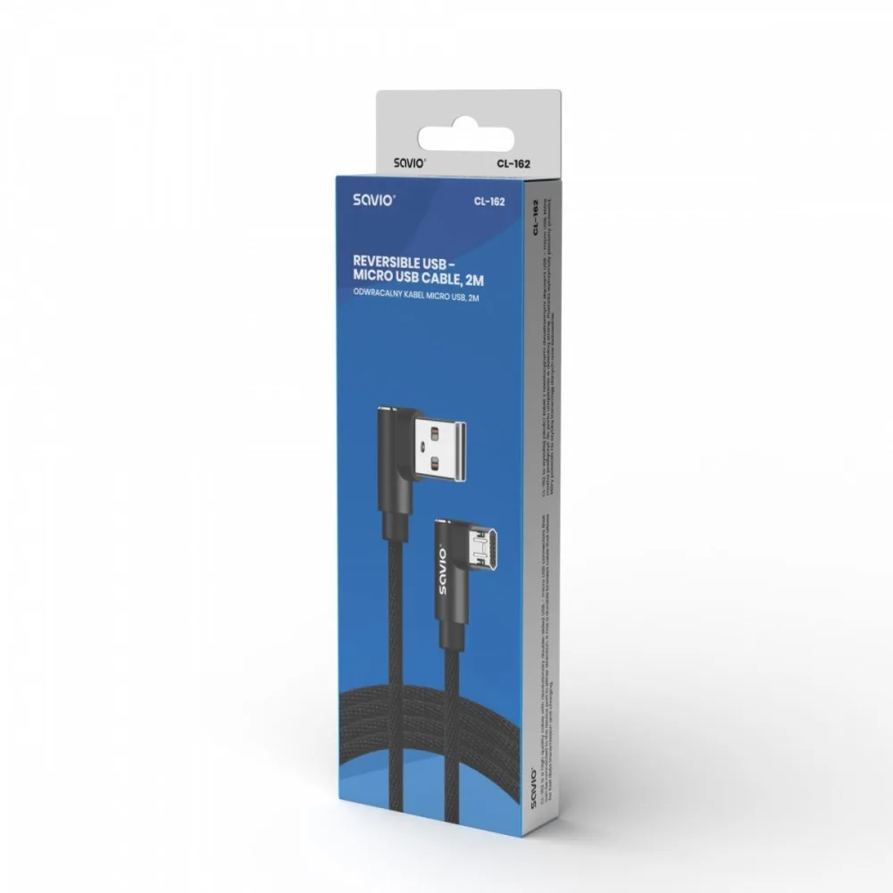Savio кабел Micro USB CL-162 - Image 3