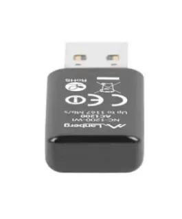 Lanberg USB AC1200 dual network card with 2 internal antennas NC-1200-WI