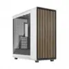 Fractal Design кутия за компютър North XL Chalk бял TG Clear