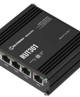 Alternative view of TELTONIKA Router RUT301 4xLAN, 1xWAN, USB 2.0, 2xDI, 2xDO