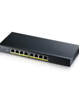 Alternative view of Суич ZYXEL GS1900-8HP-V3, 8 портов смарт управляем, PoE, Gigabit