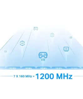 Alternative view of TP-LINK Repeater WiFi RE815XE AXE5400