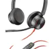 POLY черенwire 8225 Stereo USB-C/A Headset 8X223A