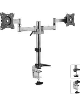 Maclean Handle desktop LCD monitors to the two MC-714 13-27 8kg aluminum