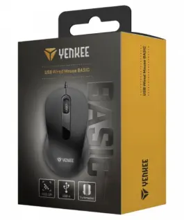 YENKEE Symmetrical USB wiчервен mouse