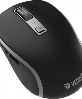 Alternative view of YENKEE Dual WiFi+Bluetooth wireless mouse, rechargeable battery, 5 buttons