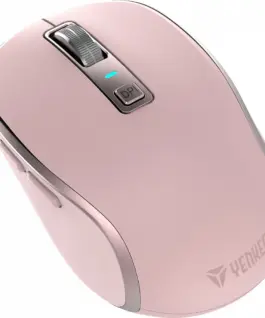 Alternative view of YENKEE DUAL WiFi+Bluetooth wireless mouse, 2400DPI battery