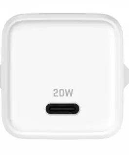 Alternative view of YENKEE USB C 20W 3A Power Delivery 3.0 QC 3.0 мрежово зарядно бял