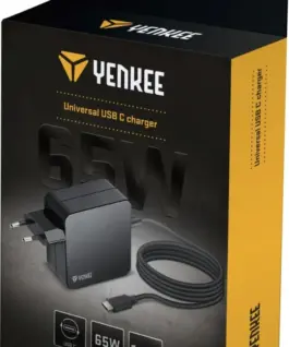Alternative view of YENKEE Universal захранващ блок / Smartphone / Таблет / Лаптоп / Power Delivery зарядно USB C 65W 1,8m