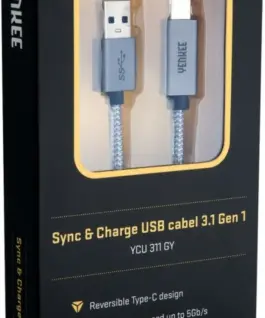 YENKEE кабел USB A-USB C 1m