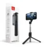 CRONG Compact selfie stick Bluetooth tripod черен
