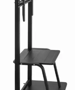 Gembird TV rack 37-100 inches on wheels