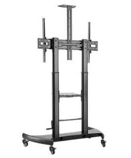 Alternative view of Gembird Height adjustable TV floor stand witch wheels 60-100 inch