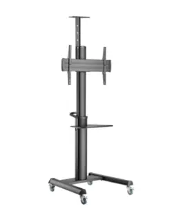 Gembird Floor stand TV Aluminum with wheels 37-70 inch черен