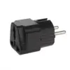 Maclean адаптер socket UK on EU plug universal Maclean MCE155 черен