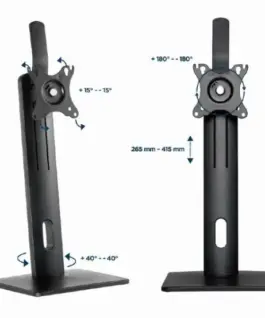 Gembird Monitor desk stand height adjustable 17-32 inch 7kg