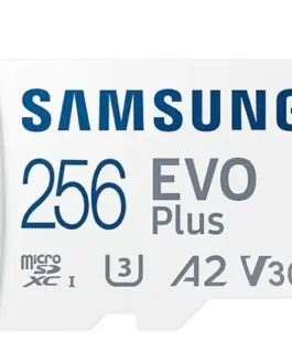 Samsung памет card microSD MB-MC256SA EU EVO Plus 256GB + адаптер