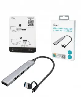 i-tec i-tec USB-C/A HUB 1x US B3.0 + 3x USB2.0