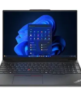 Lenovo Лаптоп ThinkPad E16 G2 21M5002CPB W11Pro 7735HS/16GB/512GB/AMD Radeon/16.0 WUXGA/черен/1YR Premier Support + 3YRS OS + CO2